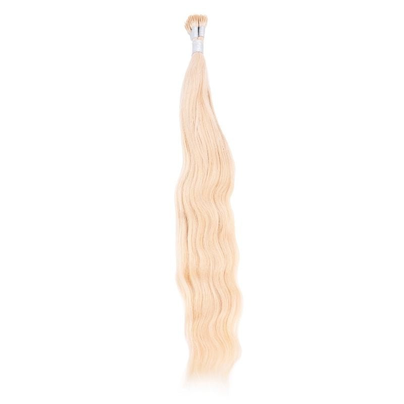 Indian Wavy Blonde I-Tip Extensions - Regality Hair & Beauty